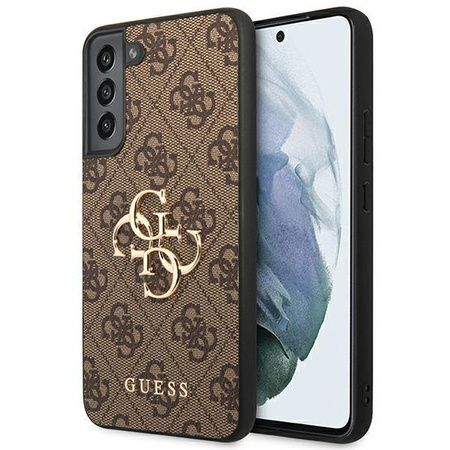 Guess 4G Big Metal Logo - Samsung Galaxy S22+ tok (barna)