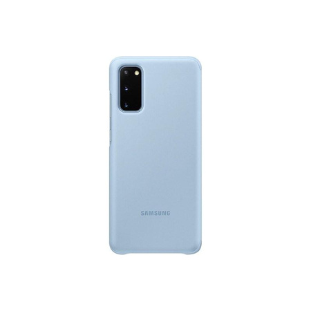 Samsung Clear View Cover - Etui Samsung Galaxy S20 (Bleu)