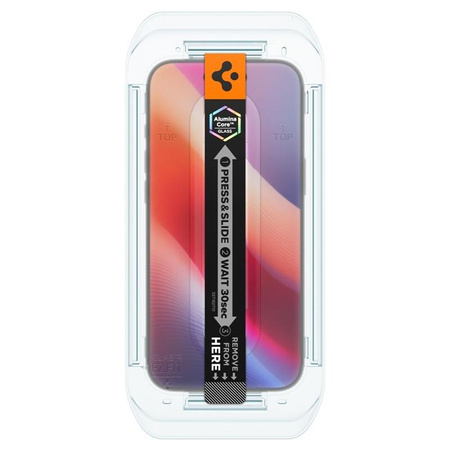 Spigen GLAS.TR EZ FIT Privacy 2-Pack - Tempered Glass with Privacy Filter for iPhone Air