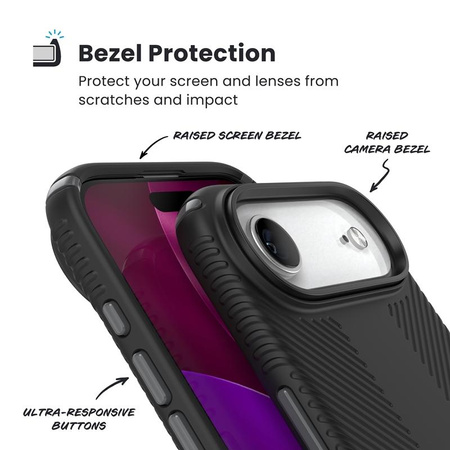 ETUI MAGSAFE PANCERNE DO IPHONE AIR Speck CZARNE WYTRZYMAŁE CASE
