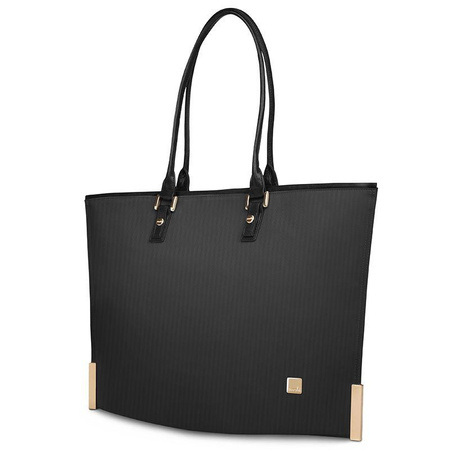 Moshi Aria - Women's bag with 13" laptop sleeve (Slate Black)