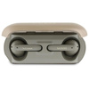 Podlouhlé kovové logo Guess - sluchátka Bluetooth TWS + nabíjecí pouzdro (zlaté)