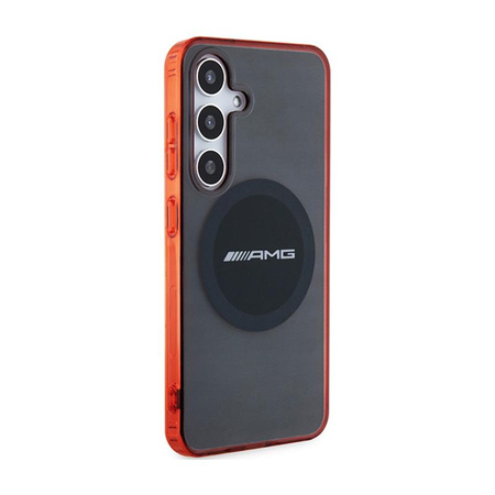 AMG Transparent Bicolor MagSafe - Samsung Galaxy S24 Gehäuse (Schwarz)