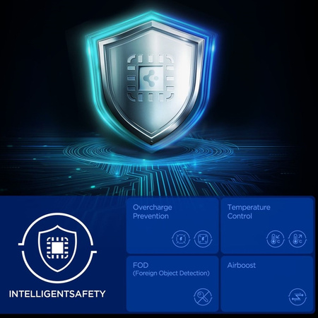 Spigen Essential EF302MOQ - 2-in-1 Wireless Charger with 25W MagSafe Qi2.2 (Black)