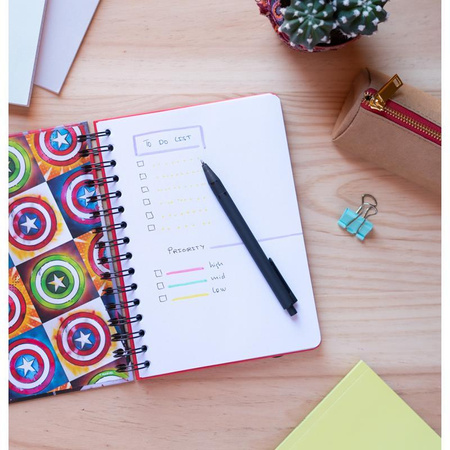 Marvel - Notatnik / Notes A5 Kapitan Ameryka