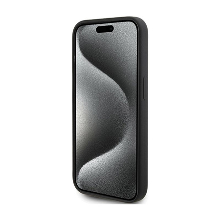 Karl Lagerfeld Silikon Karl Script - iPhone 15 Pro Tasche (schwarz)