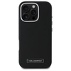 Karl Lagerfeld FW Metal Plate MagSafe - Étui iPhone 16 Pro Max (noir)