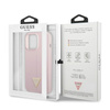 Guess Silicone Triangle Logo - Coque iPhone 13 Pro (lilas)
