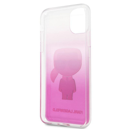 Karl Lagerfeld Iconic Karl Gradient - Coque iPhone 11 Pro Max (rose)