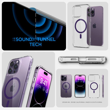 Spigen Ultra Hybrid MagSafe - Case for iPhone 14 Pro Max (purple)