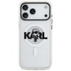 Karl Lagerfeld IML Karl Sketch Logo MagSafe - Case iPhone 17 Pro Max (Clear)