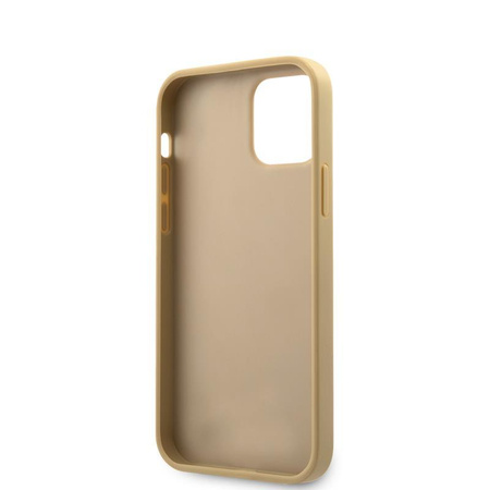 Guess Iridescent Love - Coque pour iPhone 12 mini (or)