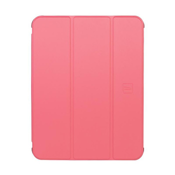 Tucano Satin Case - Etui pour iPad 10.9" (2022) avec aimant et support pour Apple Pencil (rose)
