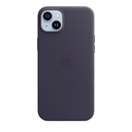 Apple Leather Case - Bőr tok MagSafe-rel iPhone 14 Plus készülékhez (Tinta)