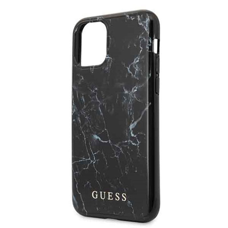 Guess Marble - iPhone 11 tok (fekete)