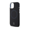 Mercedes Silicone Bicolor MagSafe - iPhone 15 Tasche (schwarz)