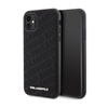 Karl Lagerfeld Gestepptes K-Muster - iPhone 11 Tasche (schwarz)