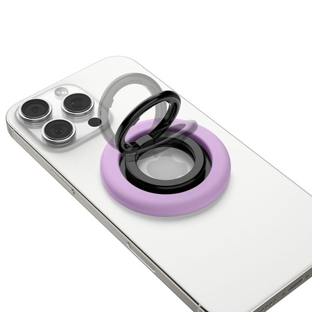 Spigen Nano Pop MagSafe Phone Ring - Magnetic finger holder with stand function (Grape Purple)