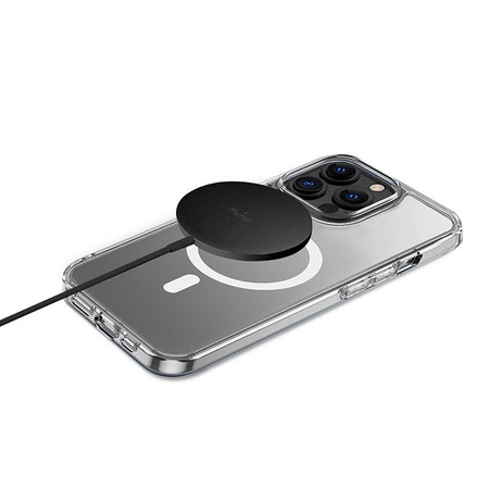 Puro Magnetic Charging Cable USB-C Magsafe – Ładowarka bezprzewodowa indukcyjna 15W (czarny)