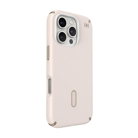 Speck Presidio2 Pro ClickLock & MagSafe - iPhone 16 Pro tok (Bleached Bone / Heirloom Gold / Hazel Brown)