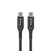 Crong Armor Link - 60W PD 3A USB-C to USB-C Cable 25cm (Black)
