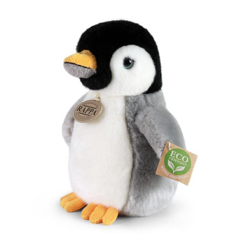 Rappa - Mascotte realistica in peluche Pinguino in piedi 20 cm Ecologico