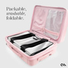 Case-Mate Large Travel Tote Bag - Vodotěsná taška přes rameno s pouzdrem na telefon (Silver Chrome)