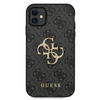 Guess 4G Big Metal Logo - iPhone 11 Case (grey)