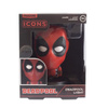 Marvel - Lampa biurkowa 3D zasilana na baterie Deadpool