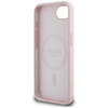 Guess Silicone Script Metal Logo MagSafe - Case for iPhone 16e (pink)
