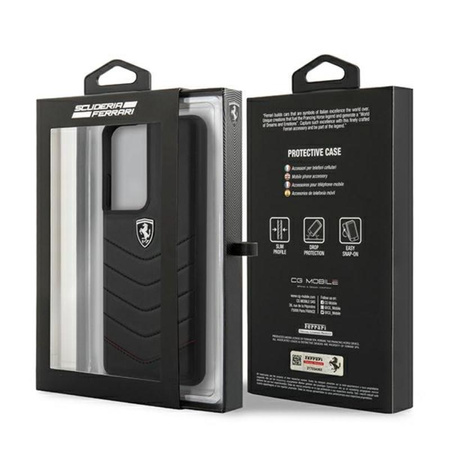 Ferrari Off Track Quilted - Samsung Galaxy S21 Ultra Case (black)
