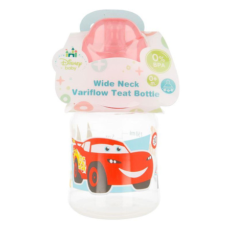 Cars - Butelka z silikonowym smoczkiem 150 ml