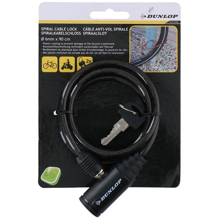 BIKE LOCKING LINK, Black for Bike, Dunlop, 90cm