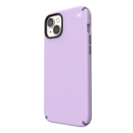 Speck Presidio2 Pro - Antibakteriální pouzdro pro iPhone 14 Plus (Spring Purple / Cloudygrey / White)