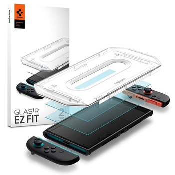 Spigen Glas.TR EZ Fit 2-Pack - Verre trempé pour Nintendo Switch 2 (2 pièces)
