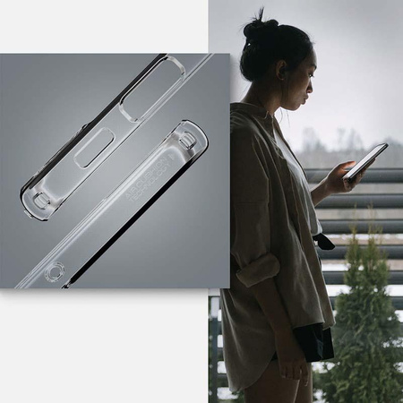 Spigen Liquid Crystal - tok Samsung Galaxy S22+ készülékhez (átlátszó)