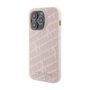 Karl Lagerfeld Quilted K Pattern - iPhone 15 Pro Max Tasche (rosa)