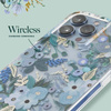 Rifle Paper Clear - iPhone 14 Pro Max Case (Garden Party Blue)