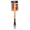 BBQ nélkülözhetetlen villa hosszú, fa nyéllel 41 cm