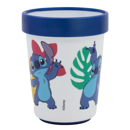 Disney Stitch - Csúszásgátló bögre mikrohullámú sütőhöz 260 ml