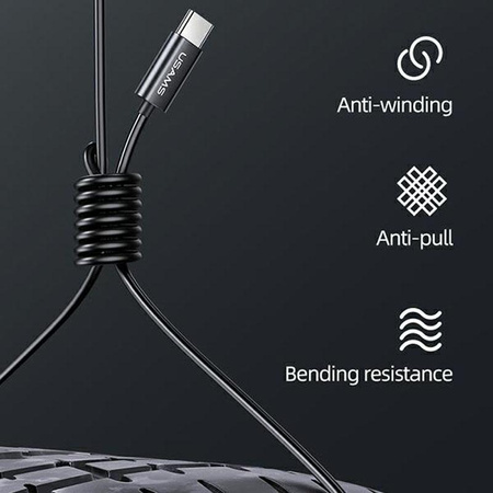 USAMS EP-46 - 3,5 mm Stereo-Klinken-Kopfhörer (rot)