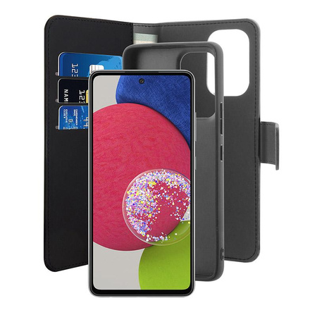 PURO Wallet Detachable - 2-in-1 Case for Samsung Galaxy A53 (black)