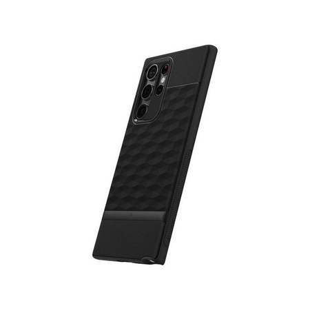 Spigen - Caseology Parallax Tasche für Samsung Galaxy S22 Ultra (schwarz)