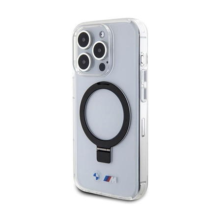 BMW Ring Stand M Collection MagSafe - Case for iPhone 15 Pro (Clear)