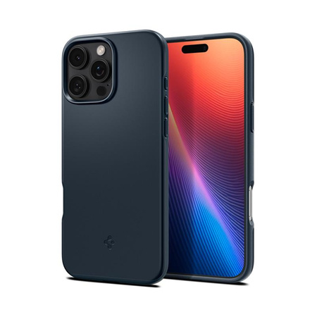 Spigen Thin Fit Mag MagSafe - Hülle für iPhone 16 Pro Max (Metal Slate)