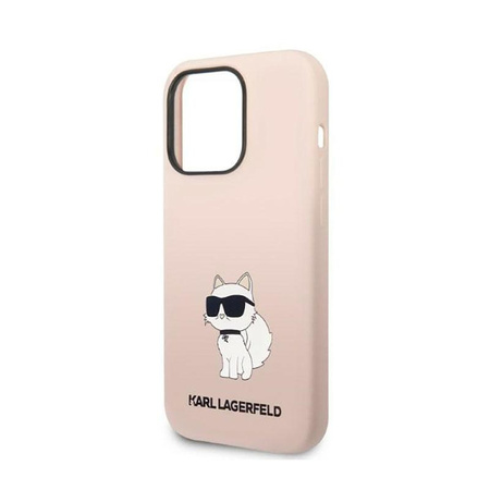 Karl Lagerfeld Silikon NFT Choupette - iPhone 14 Pro Tasche (rosa)