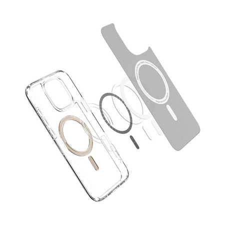 Spigen Ultra Hybrid Mag MagSafe - Pouzdro pro iPhone 16 Pro Max (Gold)