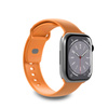 PURO ICON - Elastický řemínek pro Apple Watch 38/40/41/42 mm (S/M a M/L) (Apricot)
