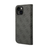 Guess 4G Metal Camera Outline Booktype Case - Coque pour iPhone 14 Plus (noir)