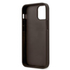 Guess 4G Bottom Stripe Collection - pouzdro pro iPhone 12 mini (hnědé)